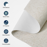 Roman Shades Light Filtering Blackout Corded Control